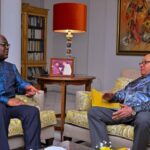 RDC: Félix Tshisekedi visite Léon Kengo Wa Dondo