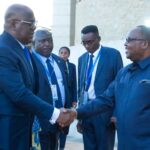 Félix Tshisekedi au sommet extraordinaire des Chefs d’État et de gouvernement de la SADC au Zimbabwe