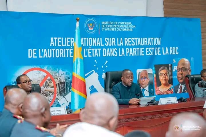 RDC : une feuille de route validée pour la restauration de l’autorité de l’État dans les zones sous occupation
