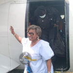 FLASH: l’ancienne gouverneure de la province du Mai-Ndombe, Rita Bola, est arrivée ce samedi à Inongo