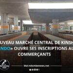 Kinshasa : ouverture des inscriptions pour l’attribution des espaces au Grand Marché « Zando »