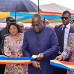 Kinshasa : Félix Tshisekedi inaugure le nouveau siège de la maison communale de N’djili