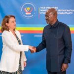 RDC-Espagne : Guy Kabombo et l’ambassadrice Maria del Carmen Orejas échangent sur la formation militaire